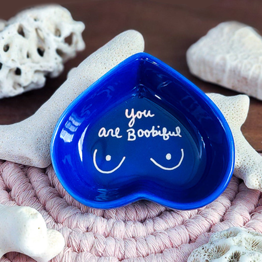 You are Boobiful Blueberry Ring Dish