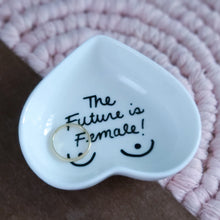 Load image into Gallery viewer, Future is Female Ring Dish
