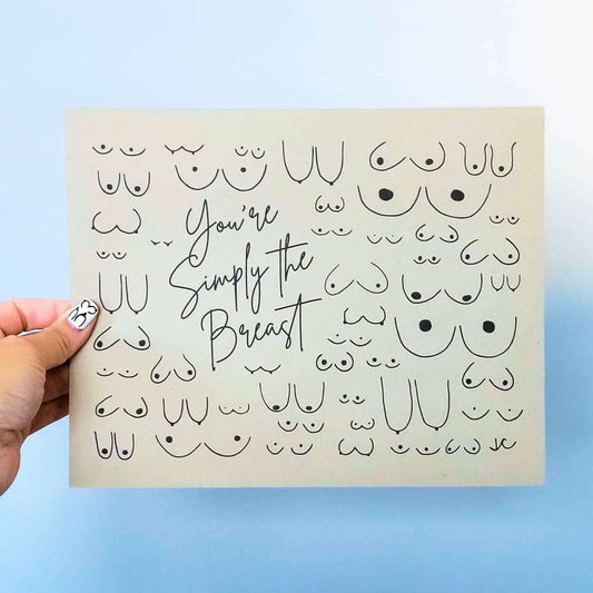 Simply the Breast Print