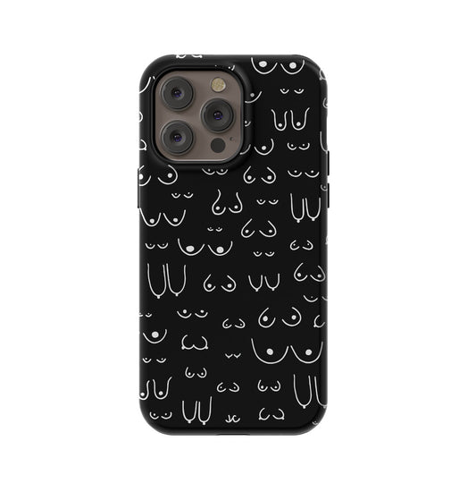 Titty City Phone Case in Black